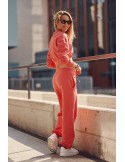 Women\'s coral tracksuit set FI535 - Online store - Boutique